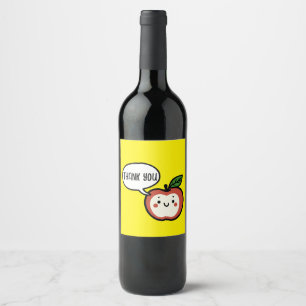 Apple Talk Wine Label