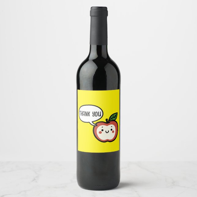Apple Talk Wine Label (Front)