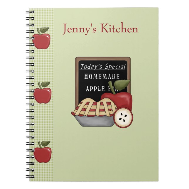 Apple Theme Notebook (Front)