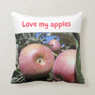 Apple Throw Pillow