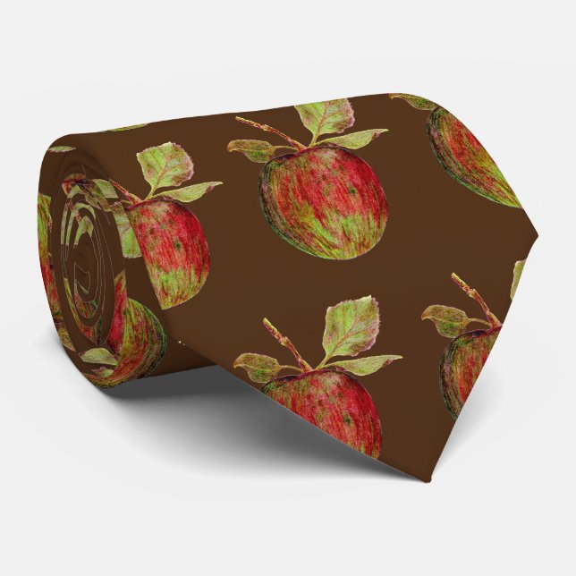 Apple Tie (Rolled)