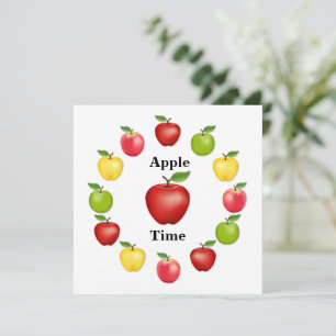 Apple Time, Delicious, Granny Smith, Pink Variety