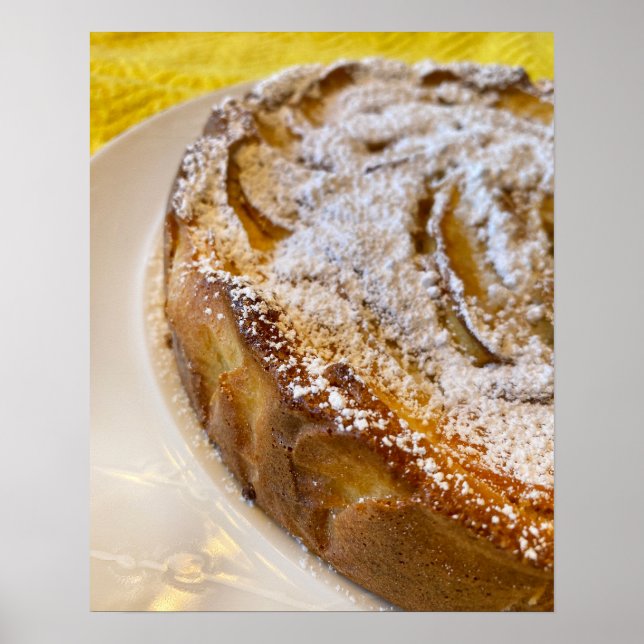 Apple Torte Dessert Poster (Front)