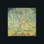 Apple Tree by Gustav Klimt, Vintage Art Nouveau Canvas Print<br><div class="desc">Apple Tree (1912) by Gustav Klimt is a vintage Victorian Era Symbolism fine art painting. A nature scene with an apple tree in an orchard on a farm with ripe fruit and apple blossoms. The floral garden is in full bloom with spring flowers. About the artist: Gustav Klimt (1862-1918) was...</div>