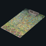 Apple Tree by Gustav Klimt, Vintage Art Nouveau Clipboard<br><div class="desc">Apple Tree (1912) by Gustav Klimt is a vintage Victorian Era Symbolism fine art painting. A nature scene with an apple tree in an orchard on a farm with ripe fruit and apple blossoms. The floral garden is in full bloom with spring flowers. About the artist: Gustav Klimt (1862-1918) was...</div>