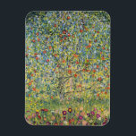 Apple Tree by Gustav Klimt, Vintage Art Nouveau Magnet<br><div class="desc">Apple Tree (1912) by Gustav Klimt is a vintage Victorian Era Symbolism fine art painting. A nature scene with an apple tree in an orchard on a farm with ripe fruit and apple blossoms. The floral garden is in full bloom with spring flowers. About the artist: Gustav Klimt (1862-1918) was...</div>