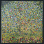 Apple Tree by Gustav Klimt, Vintage Art Nouveau Napkin<br><div class="desc">Apple Tree (1912) by Gustav Klimt is a vintage Victorian Era Symbolism fine art painting. A nature scene with an apple tree in an orchard on a farm with ripe fruit and apple blossoms. The floral garden is in full bloom with spring flowers. About the artist: Gustav Klimt (1862-1918) was...</div>