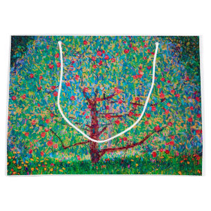 Apple Tree, Gustav Klimt Large Gift Bag