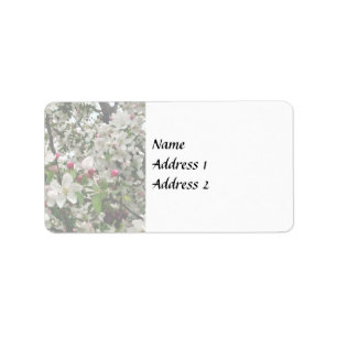 Apple Tree In Bloom Wedding Products Label