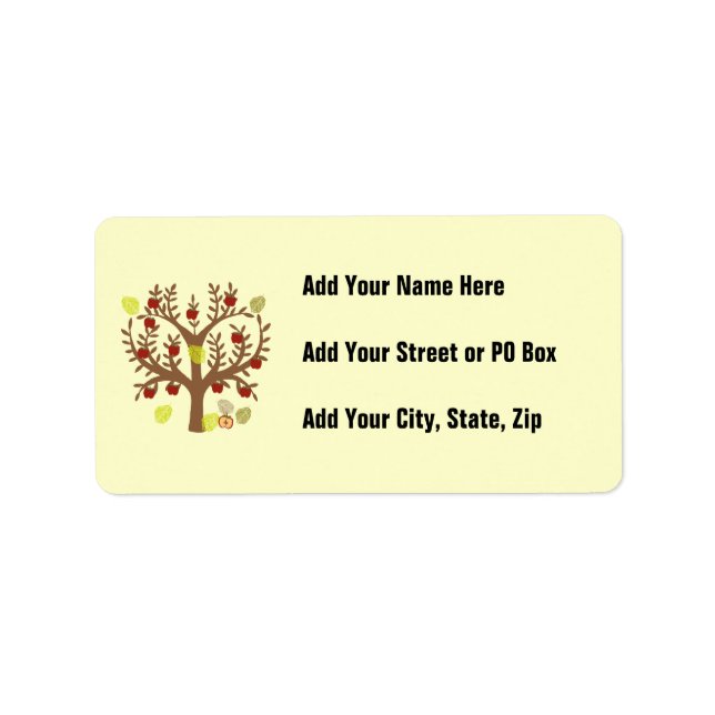 Apple Tree Label (Front)