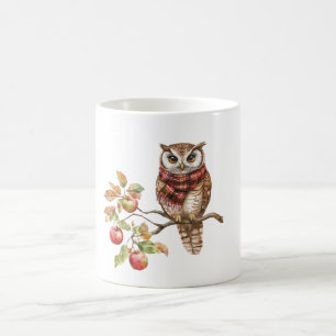 Apple Tree Owl Coffee Mug