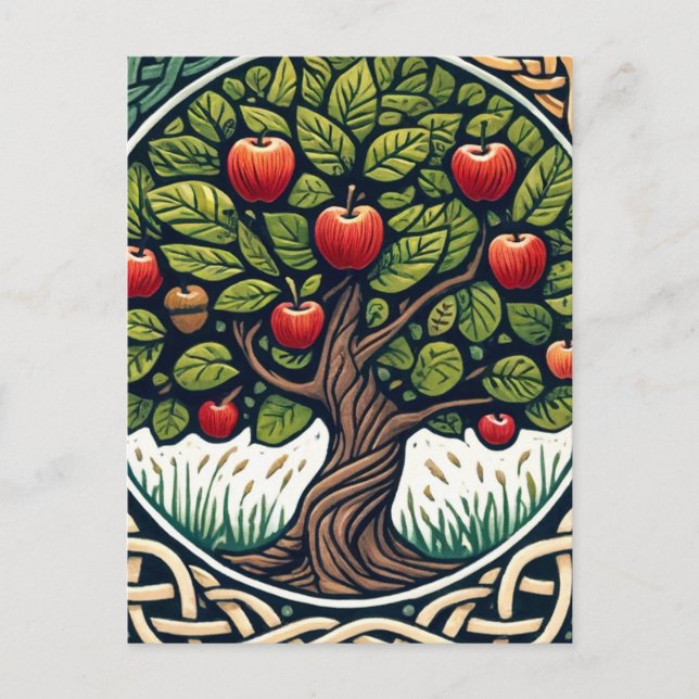 Apple Tree                                         Postcard (Front)