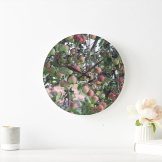 Apple Trees-IMG_1319 Round Acrylic Wall Clock