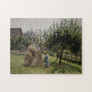Apple Trees in Eragny Sunny Morning Jigsaw Puzzle