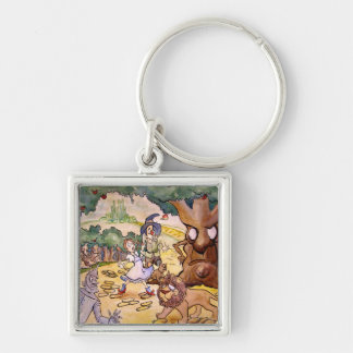 Apple Trees Key Ring