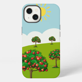 Apple trees phone case