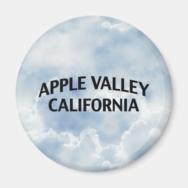 Apple Valley California Magnet (Front)