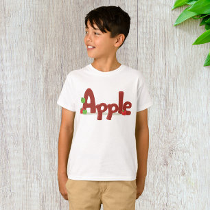 Apple Word Boys T-Shirt
