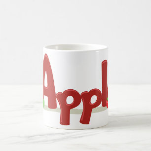 Apple Word Coffee Mug