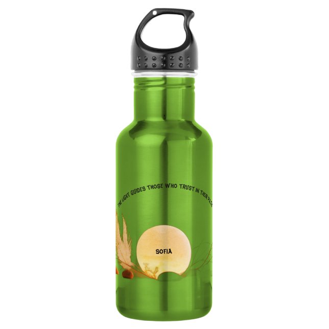 Apple Zen Spiritual Apple Water Bottle (Front)