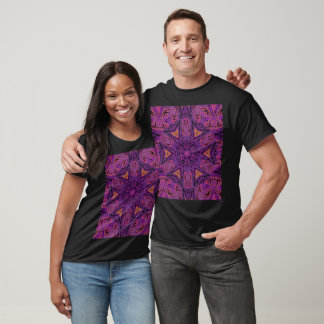 Appleblossom Bohemian Abstract Floral Graphic T-Shirt