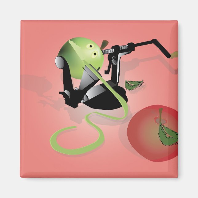 Appledectomy Apple Magnet (Front)