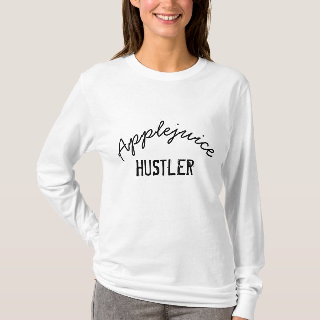 Applejuice Hustler mum life T-Shirt (Front)