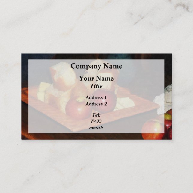 Apples and Bread Business Card (Front)