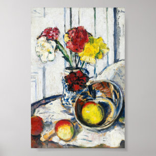 Apples and Flowers George Leslie Hunter Poster