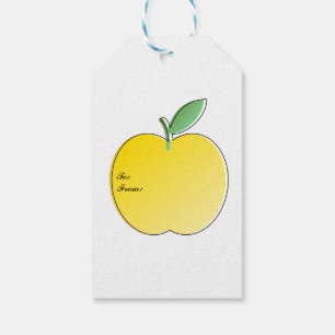 Apples and Leaves Gift Tags