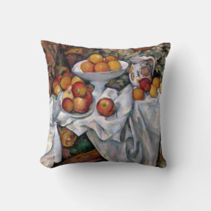 Apples and Oranges, Paul Cezanne, 1895-1900 Cushion