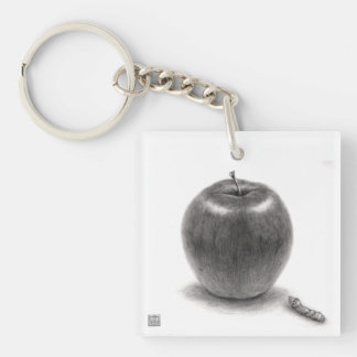 Apples and Pears Key Ring
