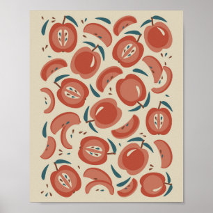 Apples, apples, and apples poster