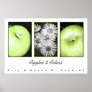 Apples & Asters Poster