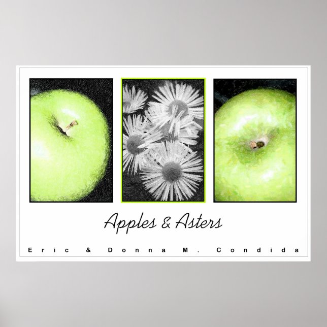 Apples & Asters Poster (Front)