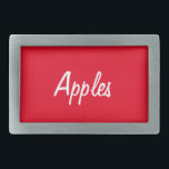 Apples Belt Buckle<br><div class="desc">Apples Belt Buckle</div>