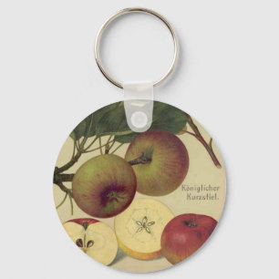 Apples Botanical Key Ring