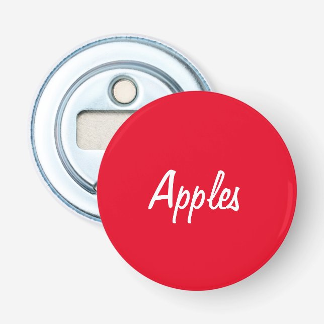 Apples Bottle Opener (Front)