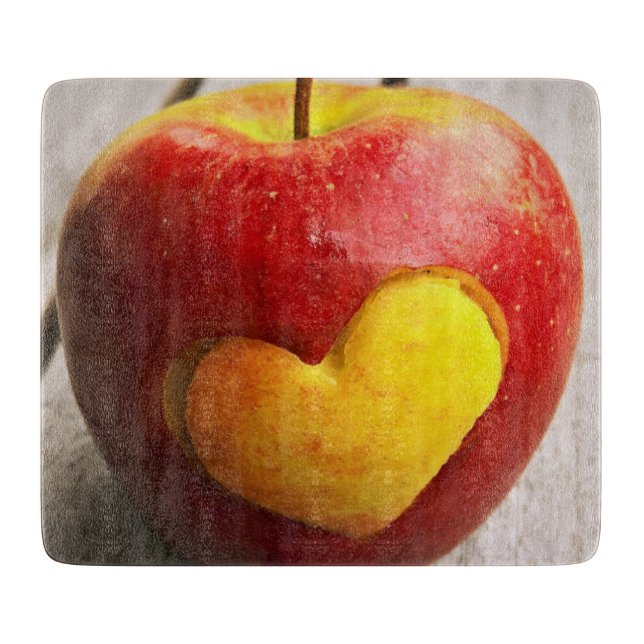 "Apples" Cute Photo. Buy Now Cutting Board (Front)