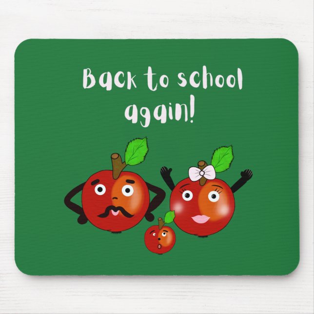 Apples family mouse pad (Front)