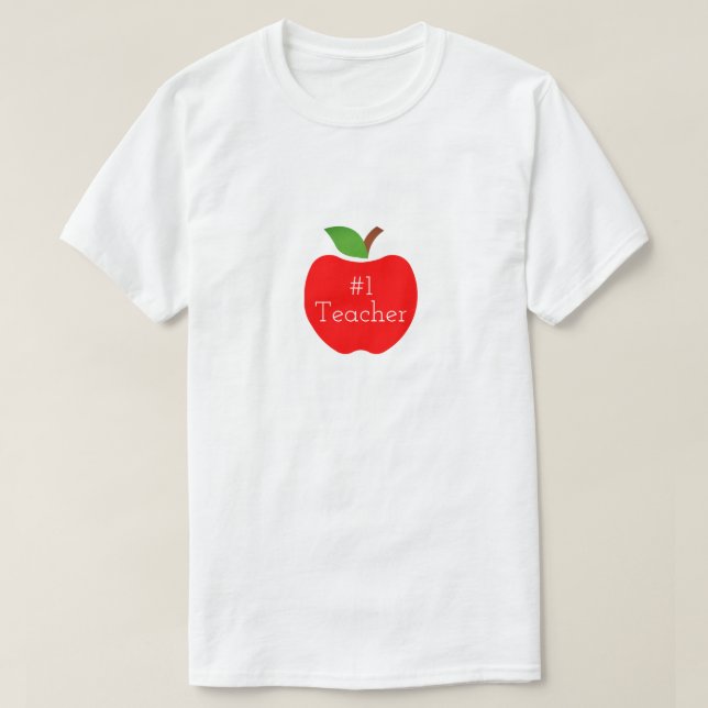 Apples for Teacher T-Shirt (Design Front)