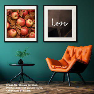 Apples Harvest Thanksgiving Poster