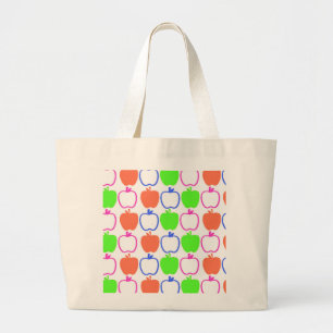 Apples Large Tote Bag