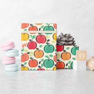 Apples & Leaves Galore! Happy Harvest Wrapping Paper
