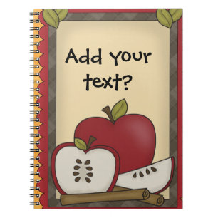Apples Notes or Appointments Spiral Notebook