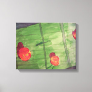 apples on a blanket by sky boivin canvas print