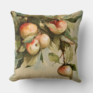 Apples on a Branch Cushion