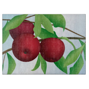 "Apples on a Branch" Cutting Board