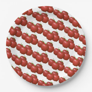 Apples Paper Plate