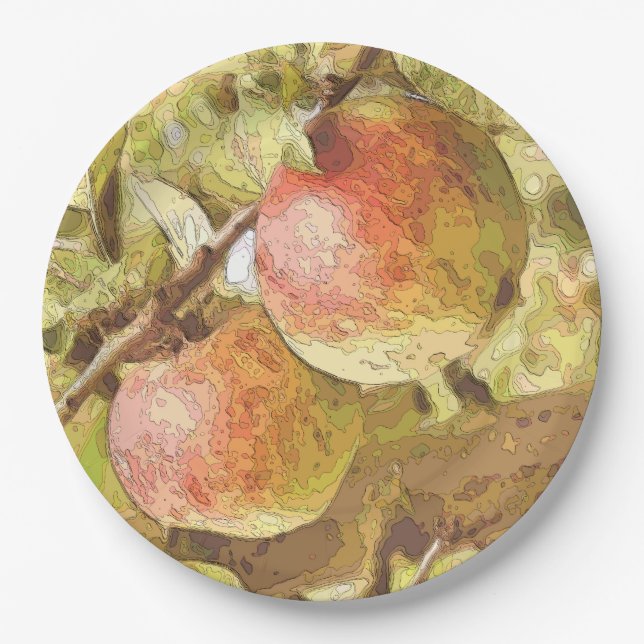 APPLES PAPER PLATE (Front)